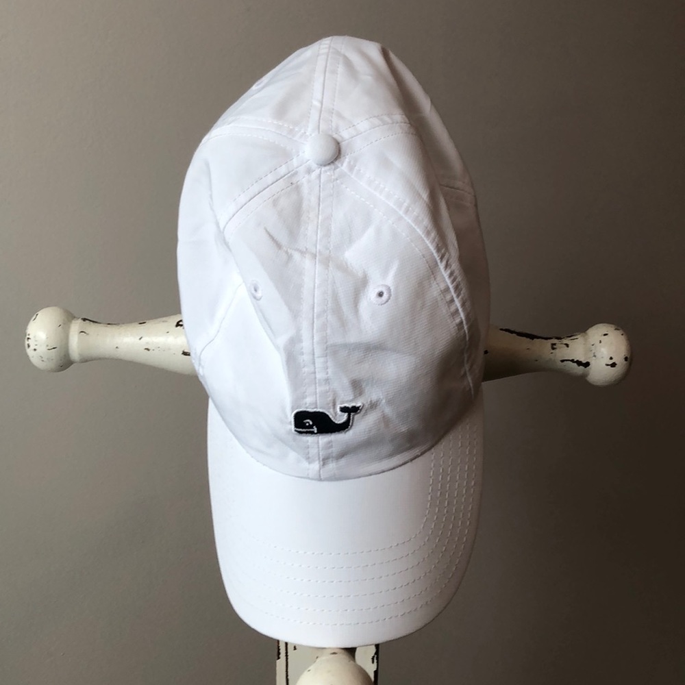 Vineyard vines white logo hat